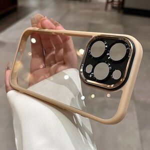 Apple iPhone Case - Luxury Armor Transparent Soft Silicone Case For IPhone clear